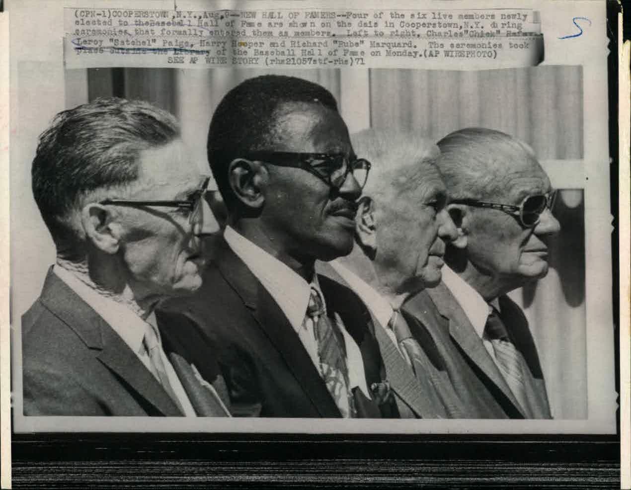 Lot Detail - 1959-83 Satchel Paige Cleveland Indians Atlanta Braves Kansas  City Athletics The Sporting News Collection Archives Original Photos  (Sporting News Collection Hologram/MEARS Photo LOA) - Lot of 23