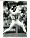 1977-92 Dennis Eckersly Cleveland Indians Boston Red Sox Oakland Athletics The Sporting News Collection Archives Original Photos (Sporting News Colleciton Hologram/MEARS Photo LOA) - Lot of 7