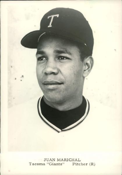 1960-65 Juan Marichal San Francisco Giants Tacoma Giants "The Sporting News Collection Archives" Original Photos (Sporting News Collection Hologram/MEARS Photo LOA) - Lot of 4