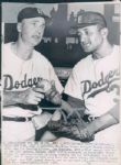 1950-1960 Brooklyn and Los Angeles Dodgers The Sporting News Collection Archives Original  Photo (Sporting News Collection Hologram/MEARS Photo LOA) - Lot of 40