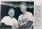 1950-1960 Brooklyn and Los Angeles Dodgers The Sporting News Collection Archives Original  Photo (Sporting News Collection Hologram/MEARS Photo LOA) - Lot of 40