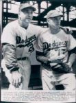 1950-1960 Brooklyn and Los Angeles Dodgers The Sporting News Collection Archives Original  Photo (Sporting News Collection Hologram/MEARS Photo LOA) - Lot of 40