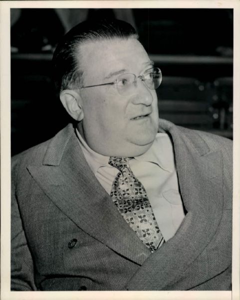 1950-72 Walter OMalley Brooklyn/Los Angeles Dodgers "The Sporting News Collection Archives" Original Photos (Sporting News Collection Hologram/MEARS Photo LOA) - Lot of 43