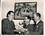 1950-72 Walter O'Malley Brooklyn/Los Angeles Dodgers The Sporting News Collection Archives Original Photos (Sporting News Collection Hologram/MEARS Photo LOA) - Lot of 43