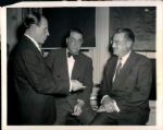 1940s circa Branch Rickey Brooklyn Dodgers The Sporting News Collection Archives Original Photo (Sporting News Collection Hologram/MEARS Photo LOA) - Lot of 12