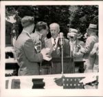 1949 Kid Nichols Hall of Fame "The Sporting News Collection Archives" Original Photos (Sporting News Collection Hologram/MEARS Photo LOA) - Lot of 3