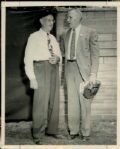 1949 Kid Nichols Hall of Fame The Sporting News Collection Archives Original Photos (Sporting News Collection Hologram/MEARS Photo LOA) - Lot of 3