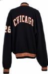 1980s Matt Suhey Chicago Bears Game Worn Heavy Wool Sideline Jacket (MEARS Auction LOA) 