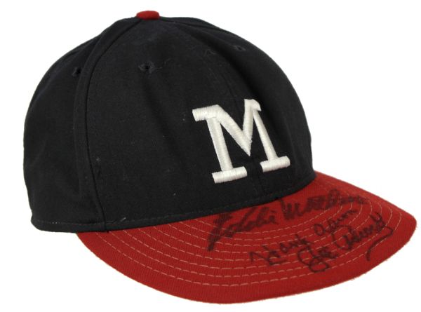 1950s Milwaukee Braves Multi Signed Cap w/12 Sigs. Incl. Hank Aaron Eddie Mathews Warren Spahn Joe Adcock - JSA 