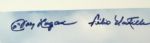 Milwaukee Braves Multi Signed 24 1/2 x 13 Print w/ Johnny Logan Felix Mantilla Sisti - JSA 