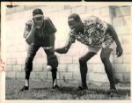 1962 Satchel Paige Goose Tatum Kansas City Monarchs "St. Petersburg Times Collection Archives" Original 6.5" x 8.5" Photo (St. Petersburg Times Collection Hologram/MEARS Photo LOA)
