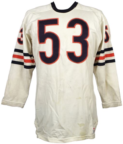 1971-72 Larry Rowden Chicago Bears Game Worn Durene Jersey (MEARS A9.5)