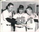 1958 Hoyt Wilhelm After No-Hitter Baltimore Orioles "The Sporting News Collection Archives" Original 8" x 10" Photo (Sporting News Collection Hologram/MEARS Photo LOA)