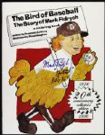 1996 Mark Fidrych Detroit Tigers Signed Coloring Book With Inscription - JSA 