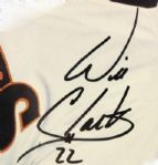 1990 Will Clark & Matt Williams San Francisco Giants Mother's Cookies Poster - JSA 