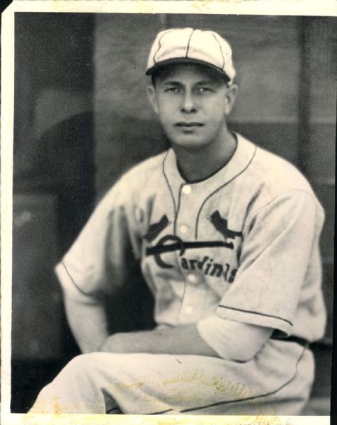 1933-36 Bill Walker St. Louis Cardinals "The Sporting News Collection Archives" Original 8" x 10" Photo (Sporting News Collection Hologram/MEARS Photo LOA)
