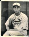 1933-36 Bill Walker St. Louis Cardinals "The Sporting News Collection Archives" Original 8" x 10" Photo (Sporting News Collection Hologram/MEARS Photo LOA)
