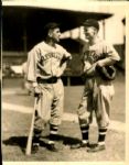 1933 Roger Peckinpaugh Roy Spencer Cleveland Indians "The Sporting News Collection Archives" Original 8" x 10" Photo (Sporting News Collection Hologram/MEARS Photo LOA)
