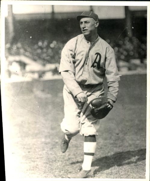 1930s circa Bill Meyer Philadelphia Athletics "The Sporting News Collection Archives" Reproduction 8.25" x 10" Photo (Sporting News Collection Hologram/MEARS Photo LOA)