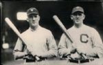 1920 Jim & Steve ONeill Washington Senators Cleveland Indians "The Sporting News Collection Archives" Original 5.5" x 9" Photo (Sporting News Collection Hologram/MEARS Photo LOA)