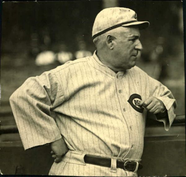 1924-25 Jack Hendricks Cincinnati Reds "The Sporting News Collection Archives" Original 4" x 4" Photo (Sporting News Collection Hologram/MEARS Photo LOA)
