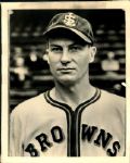 1939 Bill Trotter St. Louis Browns "The Sporting News Collection Archives" 1950s Reprint (Sporting News Collection Hologram/MEARS Photo LOA)