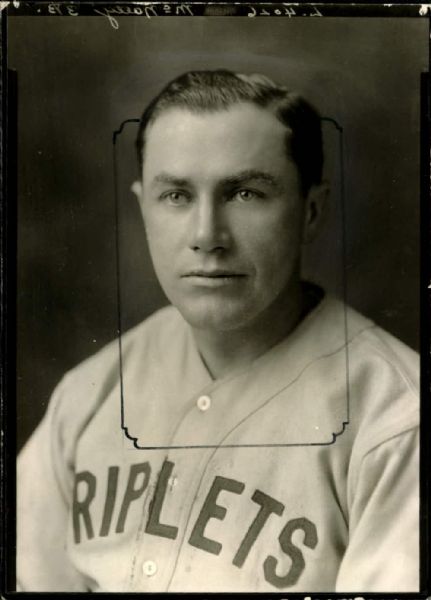 1927 Mike McNally Binghamton Triplets "The Sporting News Collection Archives" Original 5" x 7" Photo (Sporting News Collection Hologram/MEARS Photo LOA)