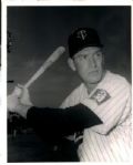 1959-62 Jim Lemon Washington Senators and Minnesota Twins "TSN Collection Archives" Original 8" x 10" Photo (Sporting News Collection Hologram/MEARS Photo LOA) - Lot of 2
