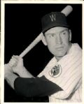 1959-62 Jim Lemon Washington Senators and Minnesota Twins TSN Collection Archives Original 8 x 10 Photo (Sporting News Collection Hologram/MEARS Photo LOA) - Lot of 2