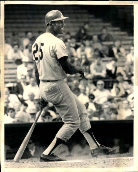 1964-70 Ricardo Carty Milwaukee / Atlanta Braves "The Sporting News Collection Archives" Original 8" x 10" Photo (Sporting News Collection Hologram/MEARS Photo LOA) - Lot of 3