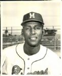 1964-70 Ricardo Carty Milwaukee / Atlanta Braves The Sporting News Collection Archives Original 8 x 10 Photo (Sporting News Collection Hologram/MEARS Photo LOA) - Lot of 3