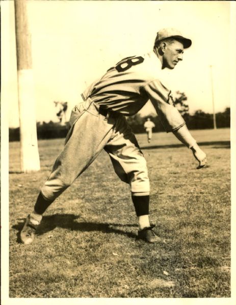 1932 Reggie Grabowski Philadelphia Phillies "The Sporting News Collection Archives" Original Photo (Sporting News Collection Hologram/MEARS Photo LOA)