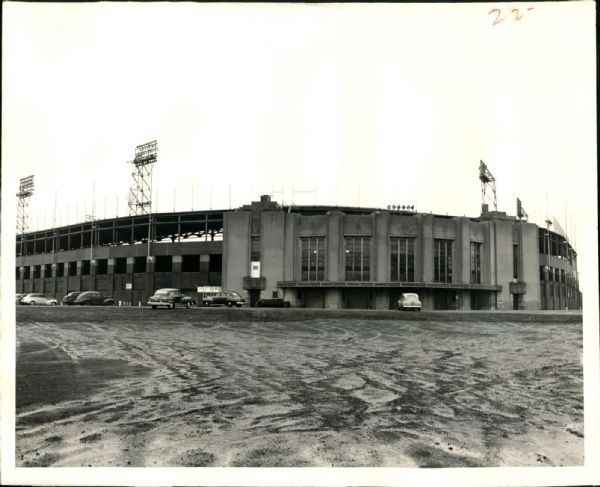 1948 Victory Field Indianpolis Indians "The Sporting News Collection Archives" Original 8" x 10" Photo (Sporting News Collection Hologram/MEARS Photo LOA)