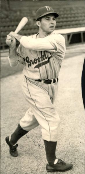 1940 Charles Gilbert Brooklyn Dodgers "The Sporting News Collection Archives" Original 3" x 6" Photo (Sporting News Collection Hologram/MEARS Photo LOA)