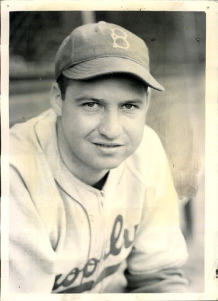 1939-42 Hugh Casey Brooklyn Dodgers "The Sporting News Collection Archives" Original 5" x 7" Photo (Sporting News Collection Hologram/MEARS Photo LOA)