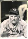 1933 Hal Trosky Cleveland Indians "The Sporting News Collection Archives" Original 5" x 7" Photo (Sporting News Collection Hologram/MEARS Photo LOA)