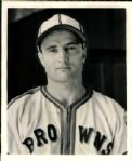 1943-45 Ellis Clary St. Louis Browns "The Sporting News Collection Archives" Original 8" x 10" Photo (Sporting News Collection Hologram/MEARS Photo LOA)
