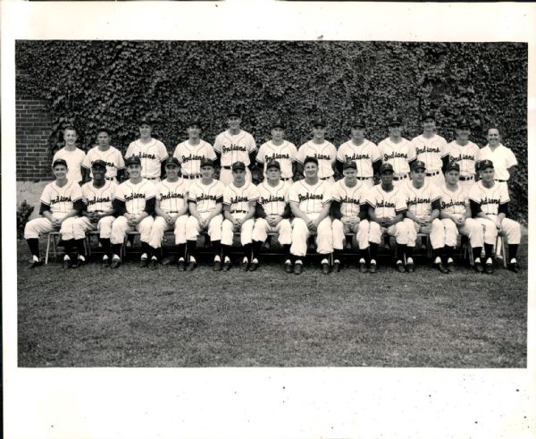 1956 Roger Maris Indianapolis Indians Team Photograph "The Sporting News Collection Archives" Original Photos (Sporting News Collection Hologram/MEARS Photo LOA) - Lot of 2