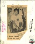 1942-57 Walker Cooper St. Louis Cardinals Milwaukee Braves Chicago Cubs The Sporting News Collection Archives Original Photos (Sporting News Collection Hologram/MEARS Photo LOA) - Lot of 6