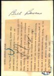 1950 Bill Bevens Sacramento Salons (PCL) TSN Collection Archives Original 5 x 7 Photo (TSN Collection Hologram/MEARS Photo LOA)