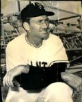 1947-68 Alvin Dark St. Louis Cardinals Cleveland Indians  The Sporting News Collection Archives Original Photos (Sporting News Collection Hologram/MEARS Photo LOA) - Lot of 14
