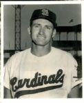 1947-68 Alvin Dark St. Louis Cardinals Cleveland Indians  The Sporting News Collection Archives Original Photos (Sporting News Collection Hologram/MEARS Photo LOA) - Lot of 14