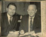 1947-68 Alvin Dark St. Louis Cardinals Cleveland Indians  The Sporting News Collection Archives Original Photos (Sporting News Collection Hologram/MEARS Photo LOA) - Lot of 14