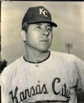1969 Galen Cisco Kansas City Royals "The Sporting News Collection Archives" Original 8" x 10" Photo (Sporting News Collection Hologram/MEARS Photo LOA)