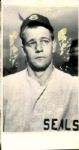 1942 Bob Chesnes San Francisco Seals PCL "The Sporting News Collection Archives" Original Photo (Sporting News Collection Hologram/MEARS Photo LOA)