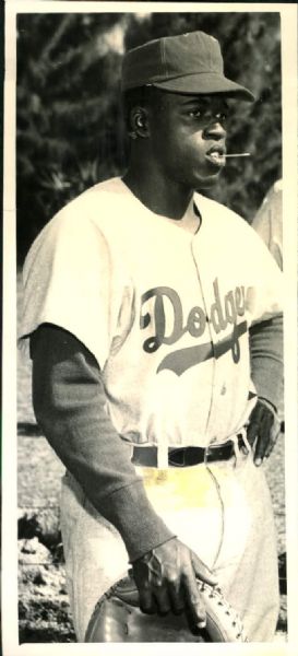 1960 Clarence Coleman Los Angeles Dodgers "The Sporting News Collection Archives" Original Photo (Sporting News Collection Hologram/MEARS Photo LOA)