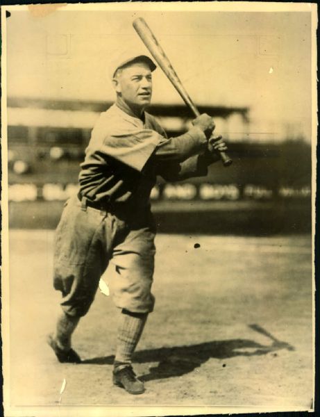 1925 Ike Davis Chicago White Sox "The Sporting News Collection Archives" Original 6" x 8" Photo (Sporting News Collection Hologram/MEARS Photo LOA)