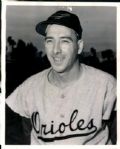 1955 Billy Cox Baltimore Orioles "The Sporting News Collection Archives" Original Photo (Sporting News Collection Hologram/MEARS Photo LOA)