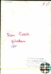 1969 Ron Cook Houston Astros The Sporting News Collection Archives Original 5 x 7 Photo (Sporting News Collection Hologram/MEARS Photo LOA)