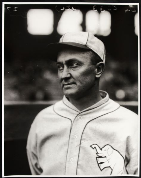 1927 Ty Cobb Philadelphia Athletics "TSN Archives" Charles Conlon Original 11" x 14" Print Hand Developed From Glass Plate Negative (MEARS LOA) Rare